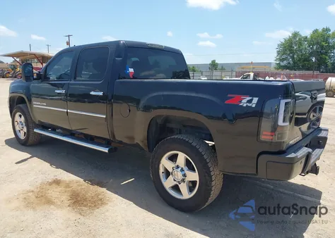 2013 GMC Sierra 2500Hd Denali из США, поврежденный, VIN 1GT125E8XDF138299